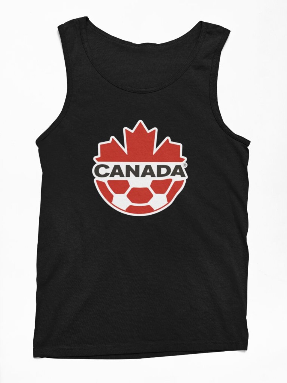 NEW Canada Soccer Logo Tank Top BLACK